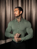 Father Sons Fitted Khaki Long Sleeve Jersey - FSD003